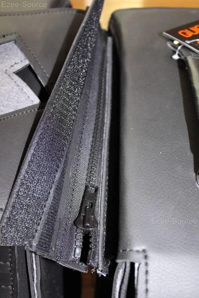 NUEVO 16" W X 12" H ALFORJAS INCLINADAS con Cremallera para Harley - DV79 Foto 3 de 3