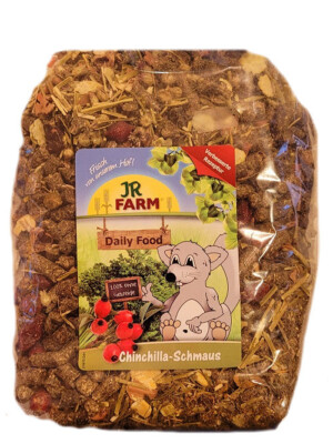 JR Farm Chinchilla-Schmaus 1,2 kg (EUR 4,16 /Kg) Futter für Chinchillafutter