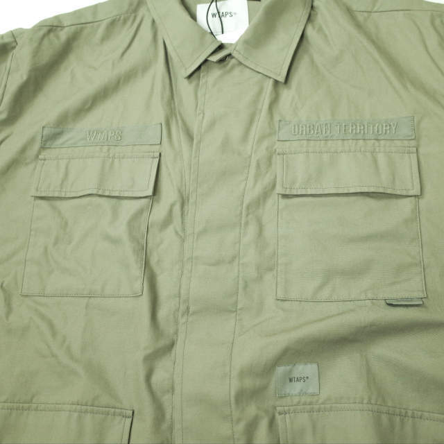 WTAPS 22SS JUNGLE 02 / LS / COTTON. POPLIN 221WVDT-SHM03 03(L