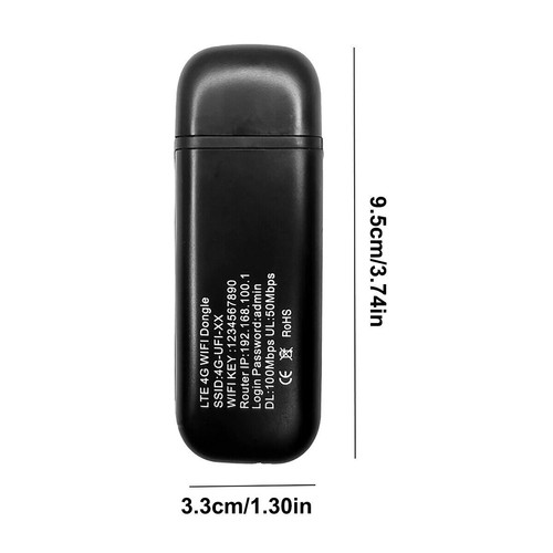 4G LTE Wireless USB WiFi Router Modem Dongle Unlocked Network Hotspot SIM Card Q - Picture 2 of 14