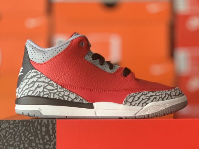 Ds Nike Air Jordan 3 Retro Se Unite Sz 2 Youth Cq0487 600 Pre School Fire Red For Sale Online Ebay