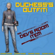 FALLOUT 76 PC DUCHESS'S OUTFIT! DEVS ROOM ITEM