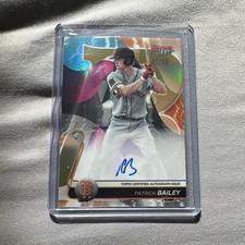 2020 Bowman’s Best Patrick Bailey Auto Gold 2/50 Refractor