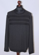 Calvin Klein mens grey pullover jumper sweater Size XL