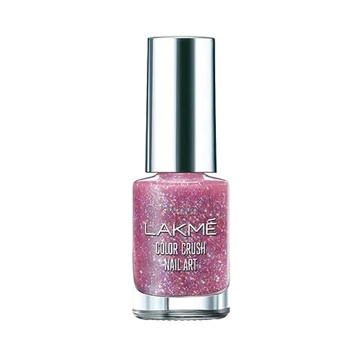 Lakme Color Crush Nail Art – Classic Silver M11 – Beauty Basket