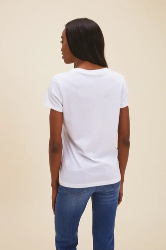 T-SHIRT €85,00 - 30% NENETTE DONNA DOK BIANCO - Foto 2 di 2