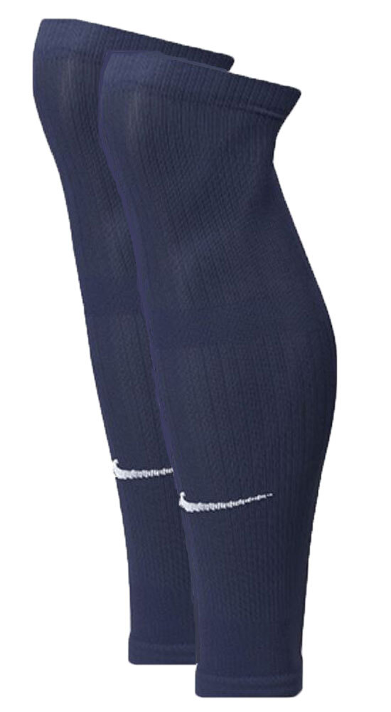 Nike Squad Leg Sleeves 1 Pair DriFit Football Shin Guard Holder Mens New eBay