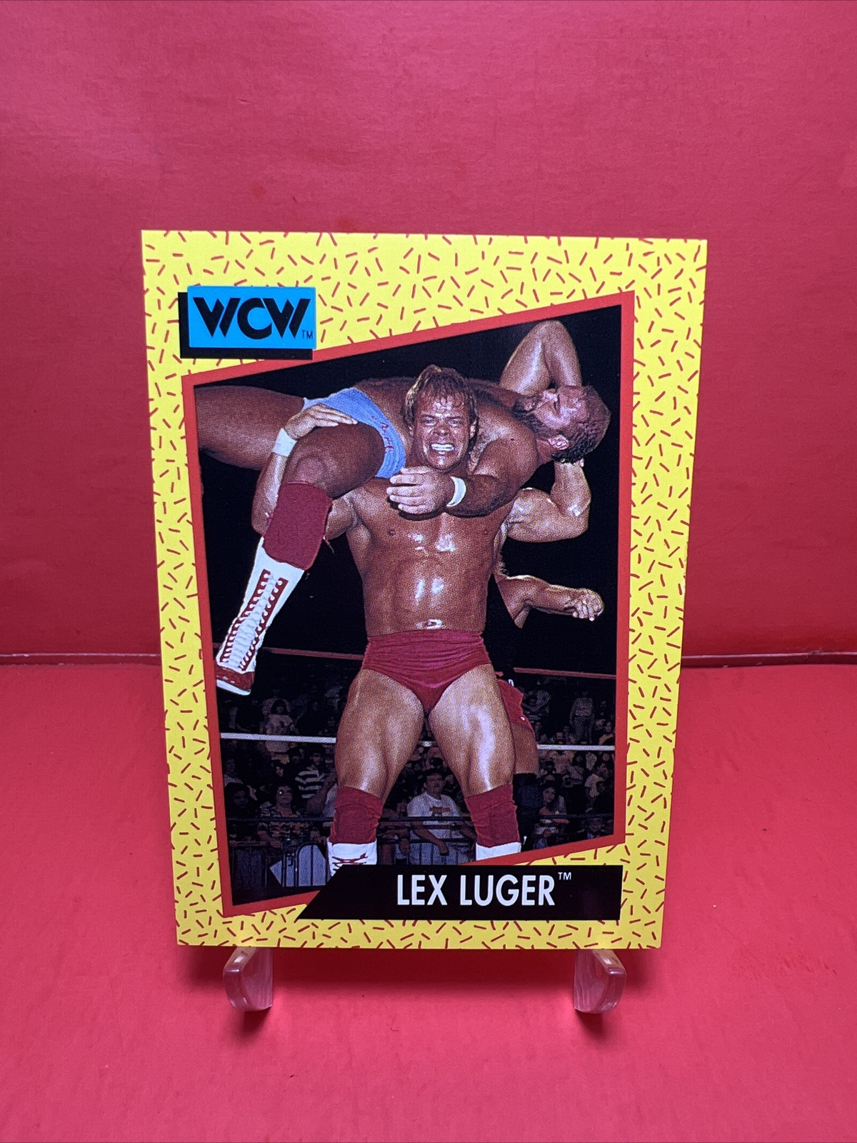 1991 Impel WCW Lex Luger #19 EX🦄