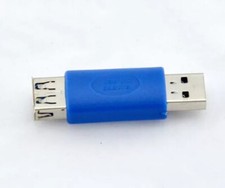 High Speed USB 3.0 Type A Male to Male A/A M/F Plug Jack Adapter Connector New
