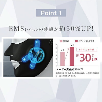 YA−MAN EPM-18BB BLACK YA-MAN Medilift Plus EPM-18BB BLACK Beauty Device Skin Care