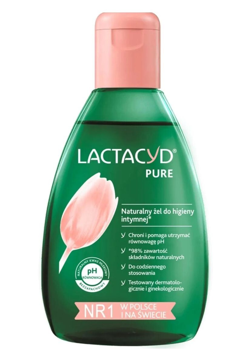Lactacyd Pure Natural Gel for intimate hygiene 200ml