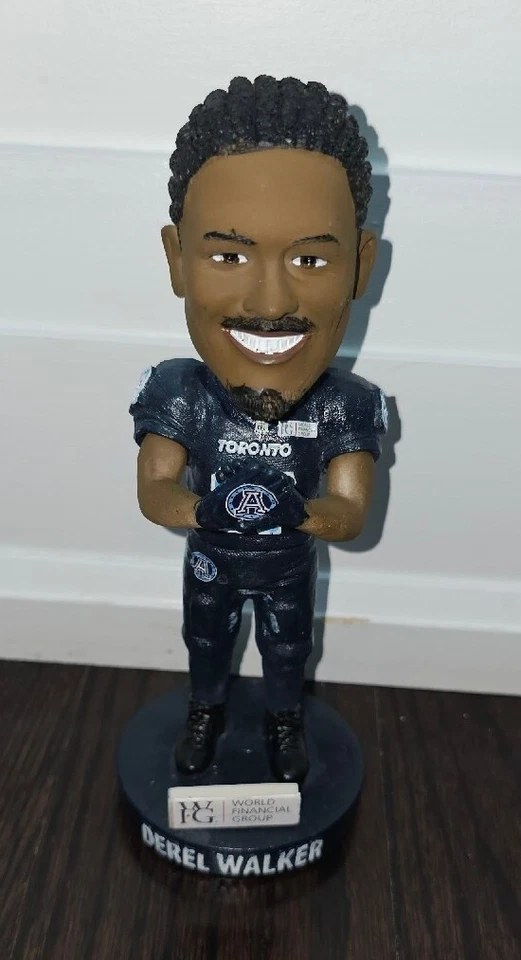 Derel Walker #87 Toronto Argonauts CFL Bobblehead 2019 Foto 2 de 4