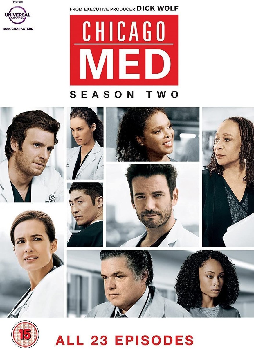 Chicago Med: Season Two (DVD) Brand New Sealed Free UK P&P