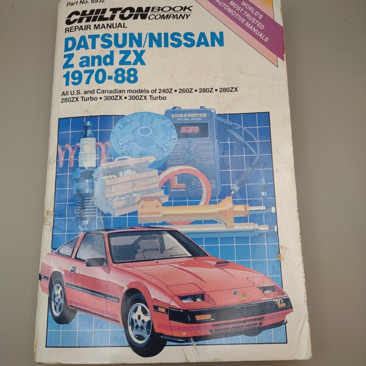 タイムSALE Chilton Datsun/Nissan Z & ZX 1970-88 Repair Manual 240Z 260Z 280Z