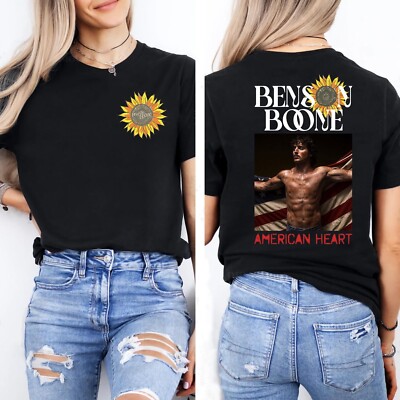 【即購入可】benson boone American heart 公式tシャツ 即購入可】benson boone American heart 公式tシャツ