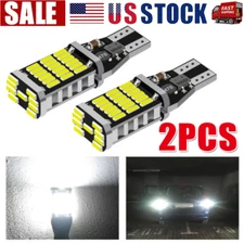 2X  T15 921 912 LED Reverse Backup Light Bulbs W16W 916 6000K Super Bright White