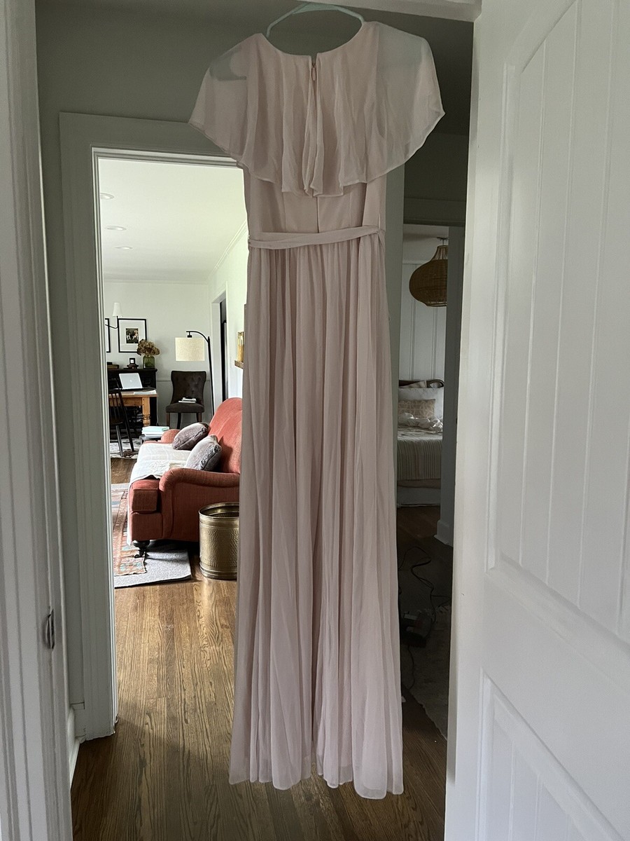 Azazie Jael Bridesmaid Dress In Rose Petal, Blush Size A4