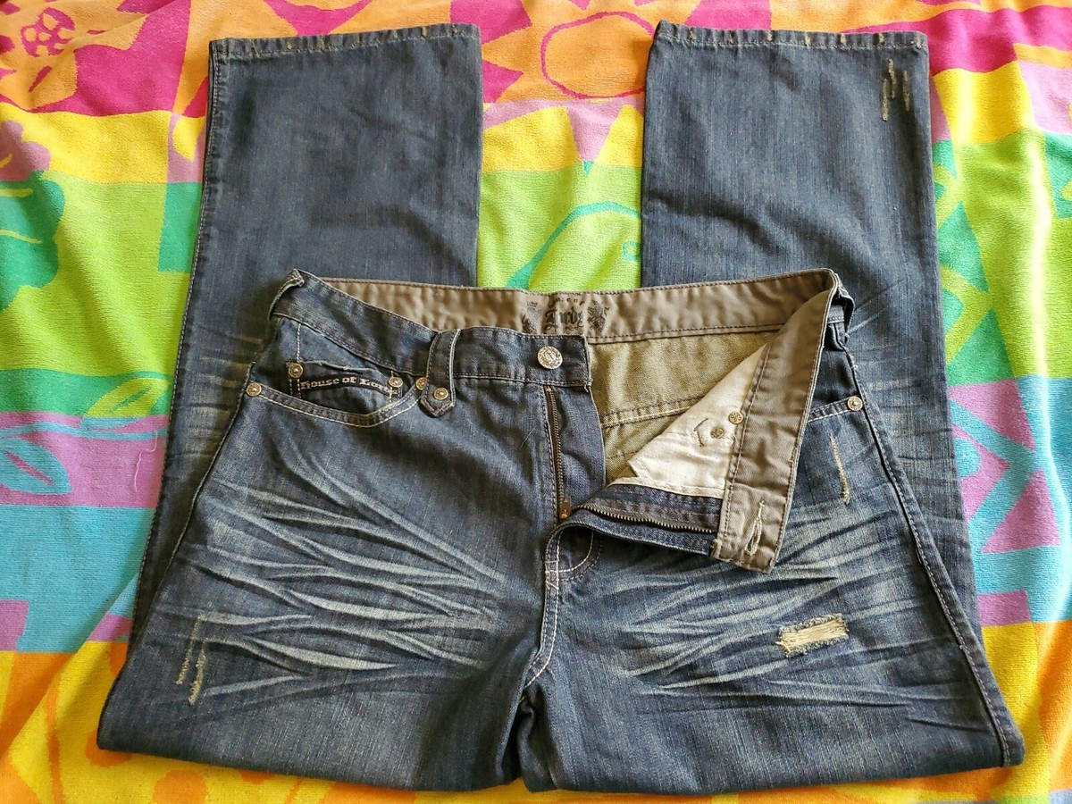 House Of Lords Premium Embroidered/Stitched Jeans Brand SZ