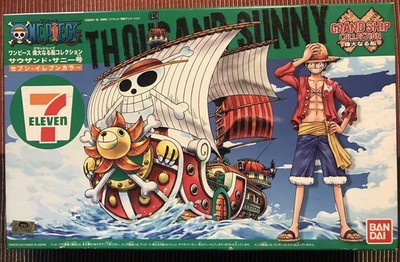 One Piece Thousand Sunny New World Plastic Model Seven Eleven Limited Color New Ebay