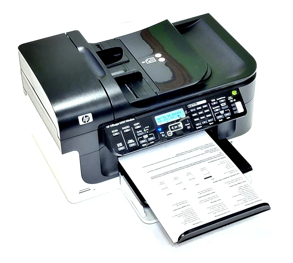 HP Officejet 6500 All-In-One Inkjet Printer, E709n, Wireless, Tested