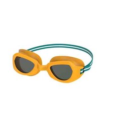 Speedo Junior Glide Print Swim Goggles Ages 6-14 Mandarin Peel