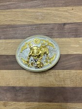 Longhorn Bull Belt Buckle for Men- Western Rodeo Texas Cowboy Large Belt Buckles