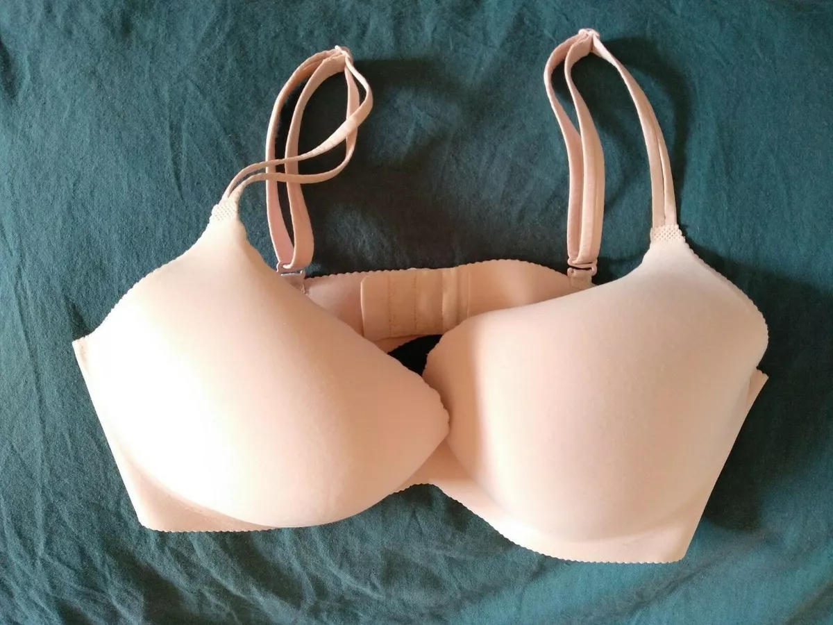 Reggiseno Victoria Secret 36 D 4 IV quarta coppa D rosa chiaro confetto  push up