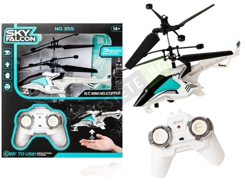 Blanco Flybarless RC helicóptero modelos y kits