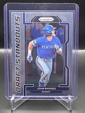 2021 Panini Prizm Draft Picks Draft Standouts John Rhodes DS-JR Orioles NM-MT