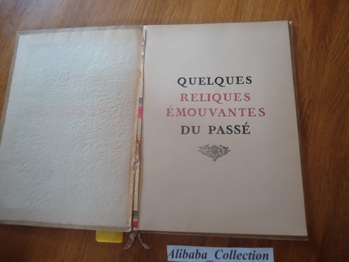 Livre Quelques reliques émouvantes passé DEVRIES documents FAC SIMILES Histoire - Bild 2 von 9