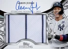 2023 Topps Sterling 23  AARON JUDGE  SIGNATURE AND PATCH NY YANKEES DIGITAL CARD