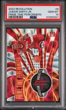 2022 Panini Revolution Jabari Smith JR. Prime Time Performers #8 RC PSA 10