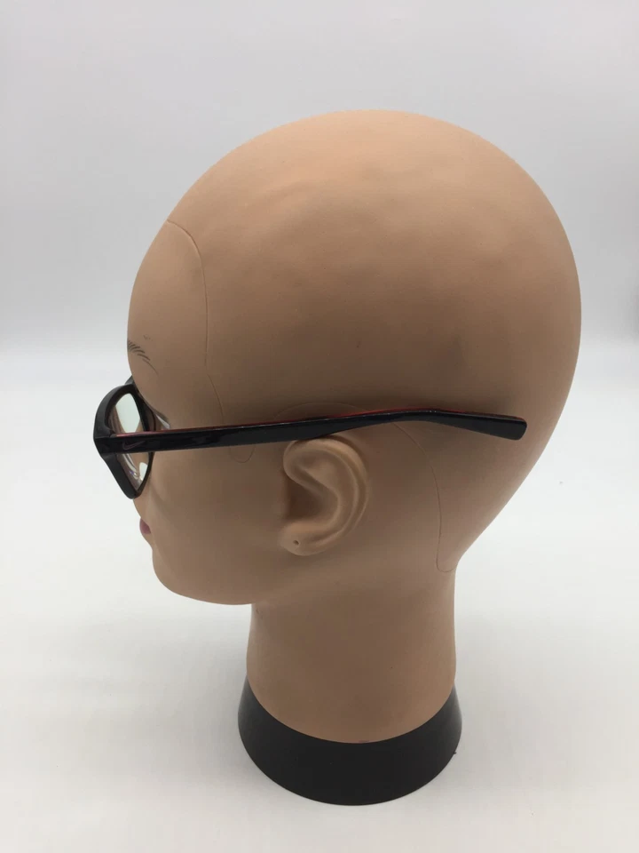 Marco óptico para gafas Nike 7242 004 53-16-140 negro/rojo Foto 3 de 4