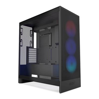 Nzxt H7 Flow Rgb Mid Tower Gehäuse schwarz E-Atx/Atx/M-Atx/M-Itx