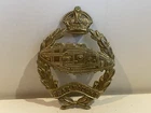 Royal Tank Regiment WW2 Cap Badge Kings Crown Military Army Collectables.