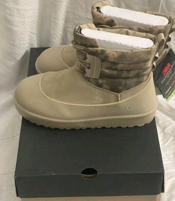 UGG Classic Mini Lace-up Weather Dune Suede Sheepskin Boot  display picture 3