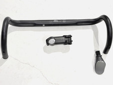 420mm Drop Bars (Canyon HB50) + 70mm Stem (ST0035) + Sprintech Bar End Mirror