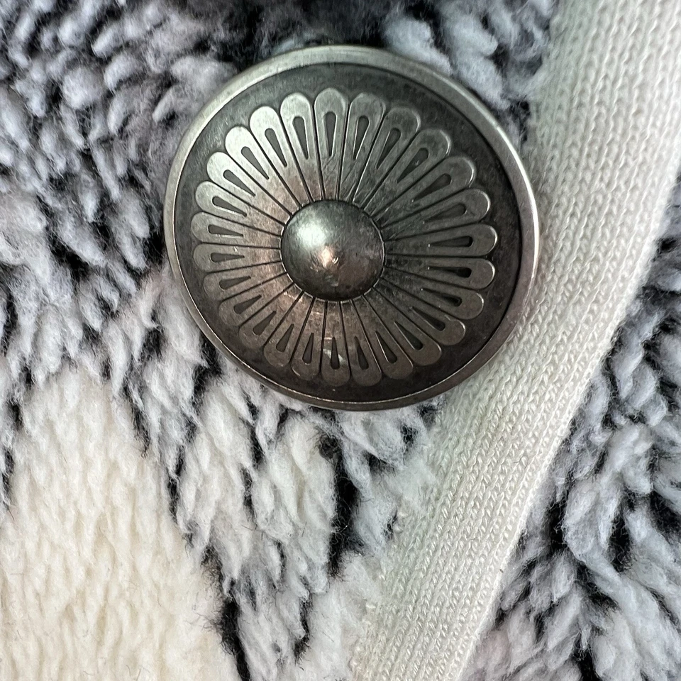 Cárdigan Sherpa De Colección Norm Thompson Portland O Arte Árbol Para Mujer Talla 2XL Suave Cálido Foto 4 de 4