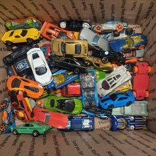 Mixed Lot of 43 Hot Wheels And Diecast Various Toy Cars Assorted