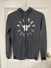 Under Armour Project Rock Hoodie Mens M All Day Hustle Bull Logo Full Zip