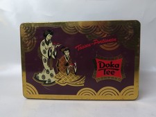 DOKA Tee Blechdose Metall-Box Beh&auml;lter f&uuml;r Tee/ Tassen-Portionen 22 x 14,6 cm