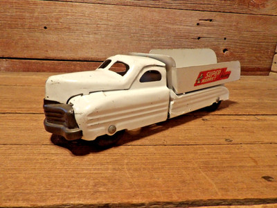 VINTAGE BUDDY L SUPER MARKET DELIVERY TRUCK - ALL ORIGINAL!