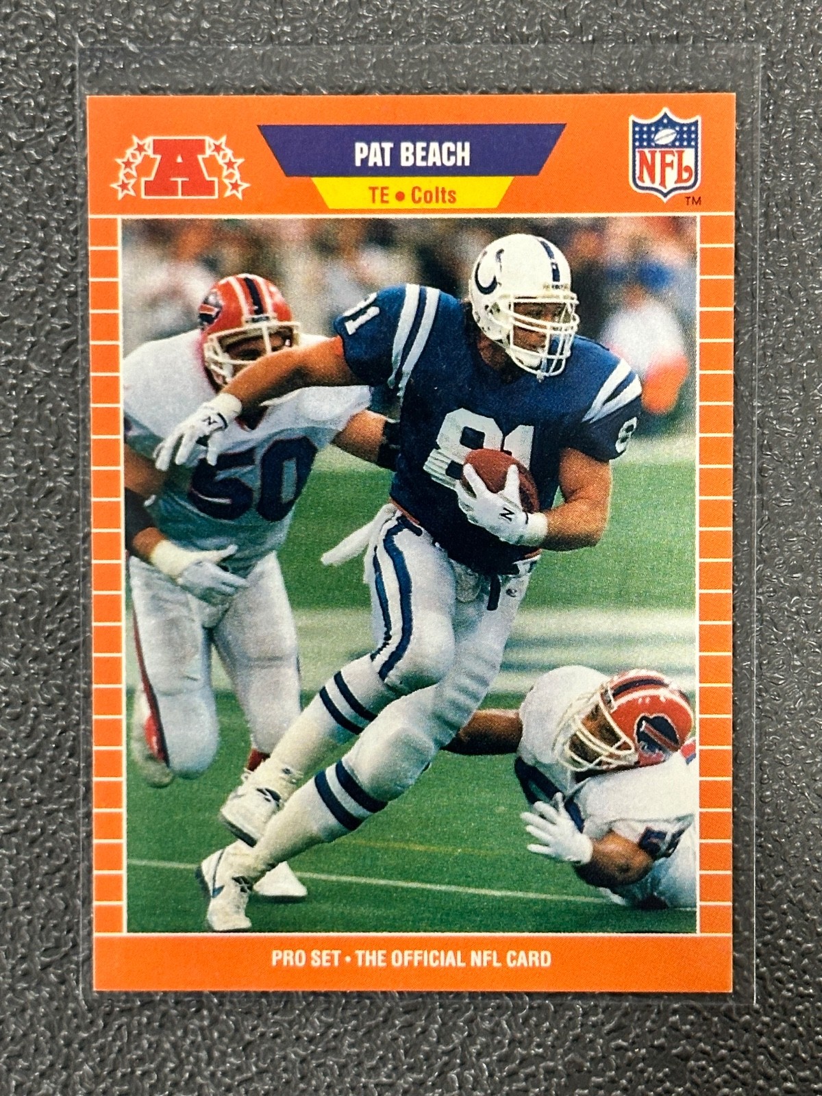 1989 Pro Set - Pat Beach #160