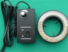 New White Led Ring Light Illuminator For Stereo Zoom Microscope Adjustable 60 tv
