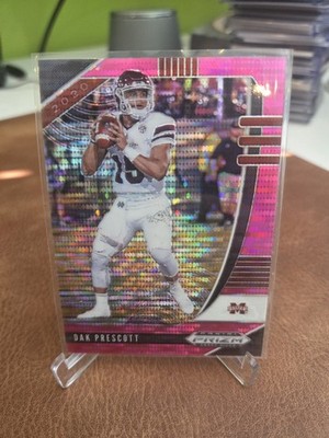 2020 Panini Prizm Draft Picks - Dak Prescott #24 Pink Pulsar Prizm