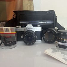 Canon TX Manual camera Loaded W/ Accesories
