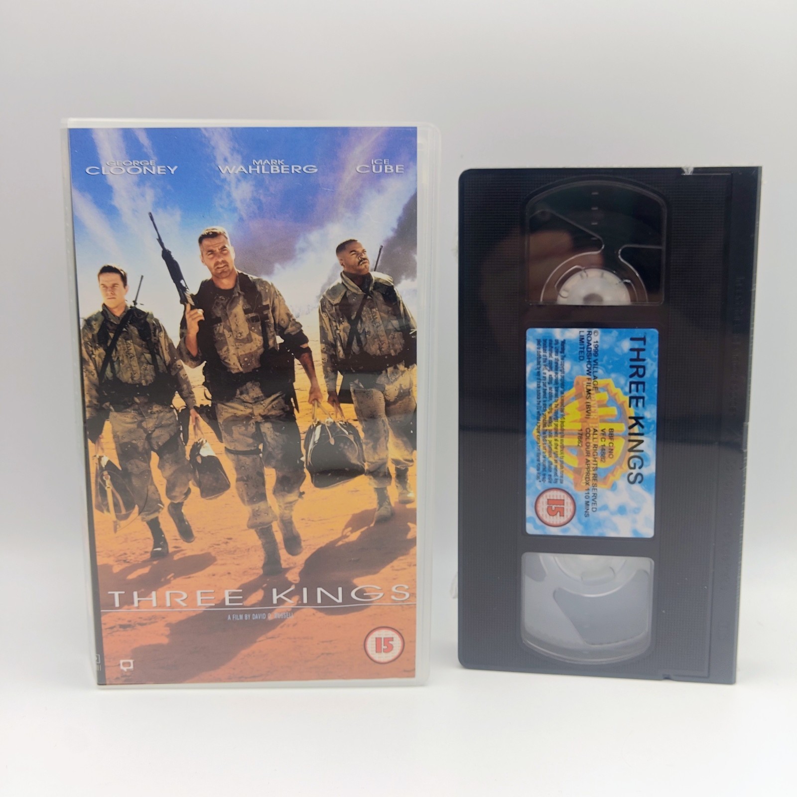 Three Kings VHS New Factory Sealed George Clooney, Mark Wahlberg, Ice Cube