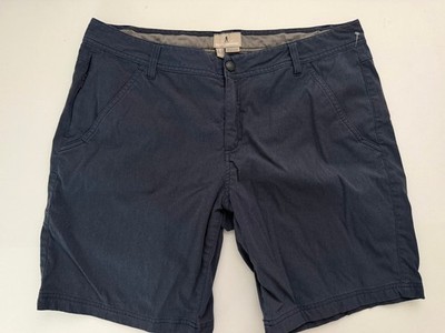 ROYAL ROBBINS blue nylon poly spandex shorts Women's 16 8.5 Inseam
