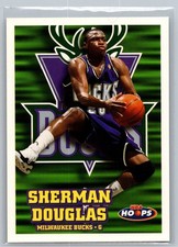 Sherman Douglas 1997-98 Hoops Set Break BASKETBALL #89 Milwaukee Bucks