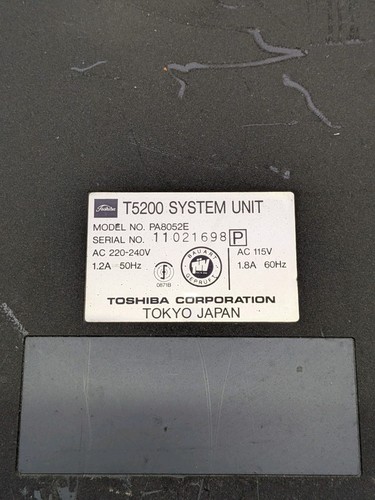 Toshiba T5200/100 Vintage Laptop 386 MS-DOS PA8052E – Sammler Retro 1989 - Bild 16 von 20